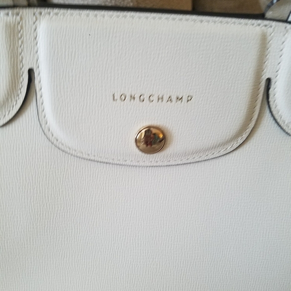 Longchamp Heritage Cream Satchel Bag - Picture 13 of 16